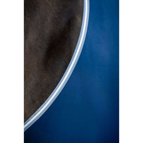 product variation HORSEWARE IRELAND Amigo Navy/Titanium Grey/Silver Jersey Pony Cooler (AMRJ44-BJI0) image