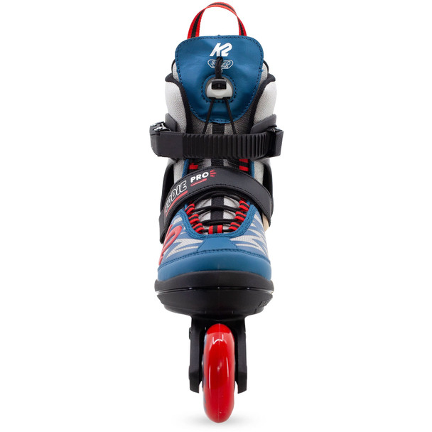 product variation K2 SKATES Youth Eddie Pro Gray Blue Adjustable Inline Skates (SK26218800) image