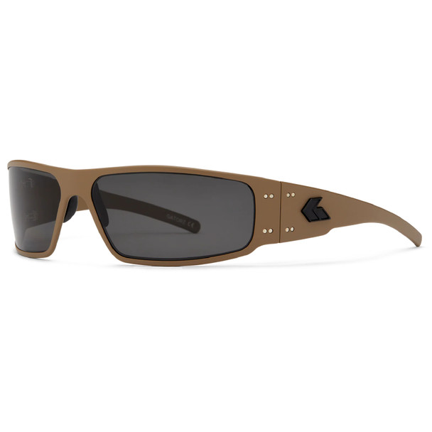 product variation Tan w/Black Logo Frame / Smoke Non-Polar Lenses | VLT - 12% image