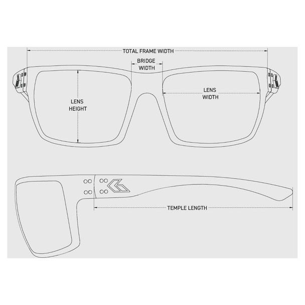 product variation Black w/Black Logo Frame / ANSI Z87.1+ MILSPEC Ballistic Smoke w/Anti-Fog Lenses | VLT - 17% image