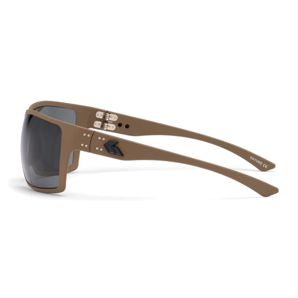 product variation Tan w/Black Logo Frame / Smoke Polarized Lenses | VLT - 10% image