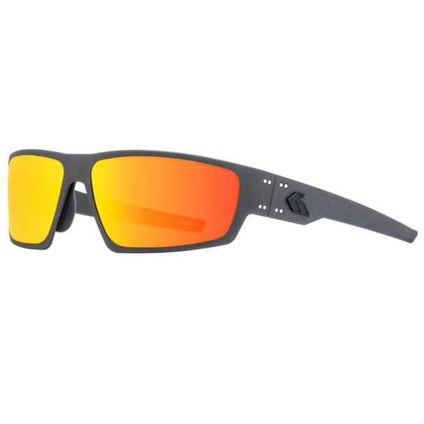 product variation Graphite w/Black Logo Frame / Rose Optimized Polarized (OPz) w/ Sunburst Mirror Lenses | VLT - 15% image