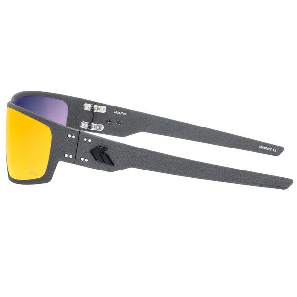 product variation Graphite w/Black Logo Frame / Rose Optimized Polarized (OPz) w/ Sunburst Mirror Lenses | VLT - 15% image