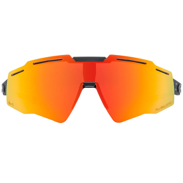 product variation Graphite w/Black Logo Frame / ANSI Z87.1+ Smoke Polarized w/Sunburst Mirror w/Anti-Fog Lenses | VLT - 13% image