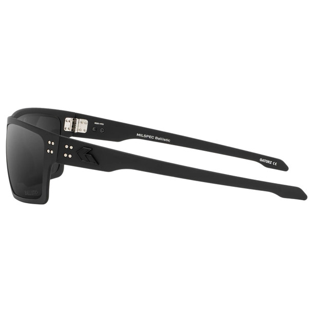 product variation Black w/Black Logo Frame / MILSPEC Ballistic Smoke Optimized Polarized (OPz) w/Anti-Fog Lenses | VLT - 10% image