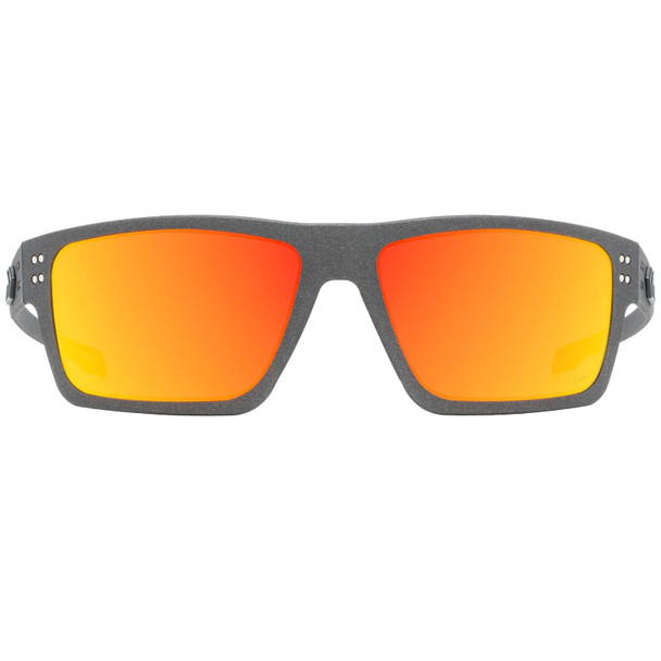 product variation Graphite w/Black Logo Frame / Rose Optimized Polarized (OPz) w/ Sunburst Mirror Lenses | VLT - 15% image