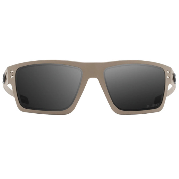product variation Tan w/Black Logo Frame / MILSPEC Ballistic Smoke w/Anti-Fog Lenses | VLT -17% image