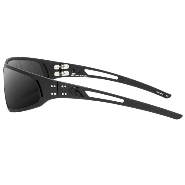 product variation Black w/Black Logo Frame / MILSPEC Ballistic Smoke Optimized Polarized (OPz) w/Anti-Fog Lenses | VLT - 10% image