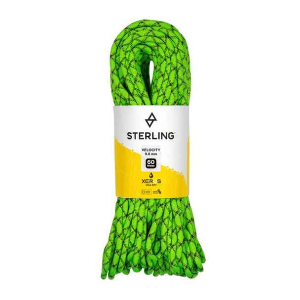product variation Sterling Velocity 9.8mm XEROS bicolor dynamic climbing rope in Green image