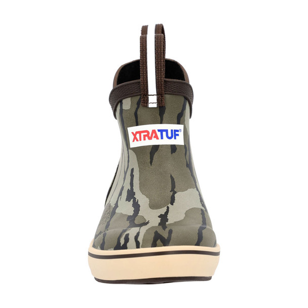 product variation Open Box (Damaged package): XTRATUF Kids Ankle Deck, Color: Mossy Oak Bottomlands, Size: 9 (XKABMOB-M-090) image