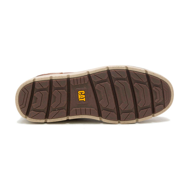 product variation CAT Men's Covert Leather Brown Boots (P725361) image