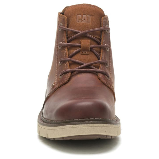 product variation CAT Men's Covert Mid Waterproof Leather Brown Boots (P725465) image