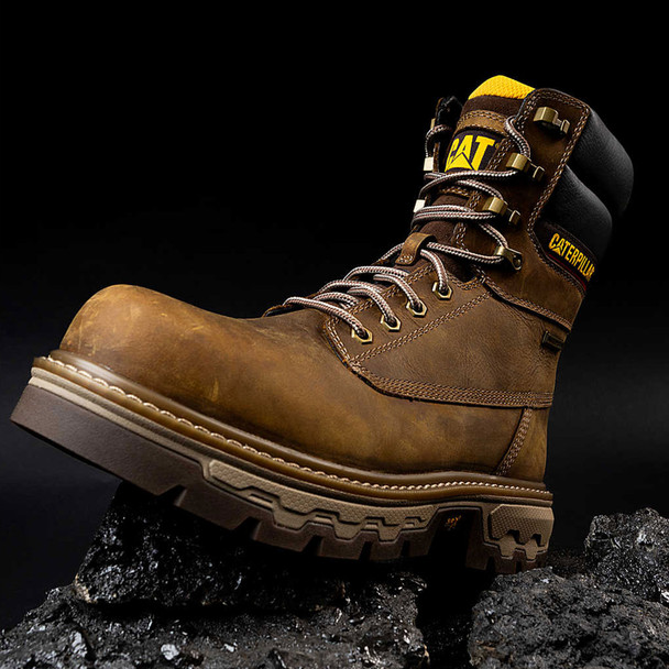 product variation CAT Men's Colorado Equip 8in Waterproof Thinsulate Composite Toe Pyramid Work Boots (P91754) image