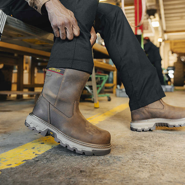 product variation CAT Men's Colorado Equip Wellington Waterproof Composite Toe Pyramid Work Boots (P91755) image