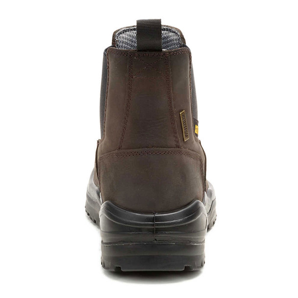 product variation CAT Men's Striver Chelsea Waterproof Steel Toe Brown Work Boots (P91758) image