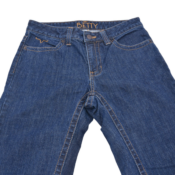 product variation Open Box (Great condition, limited use): KIMES RANCH Womens Betty Jeans, Color: Blue, Size: 4x32 image