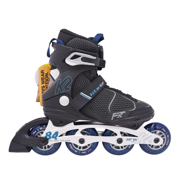 product variation Open Box (Great condition, limited use): K2 SKATE F.I.T. 84 Boa, Color: Gray/Blue, Size: 6 (I220201901060) image