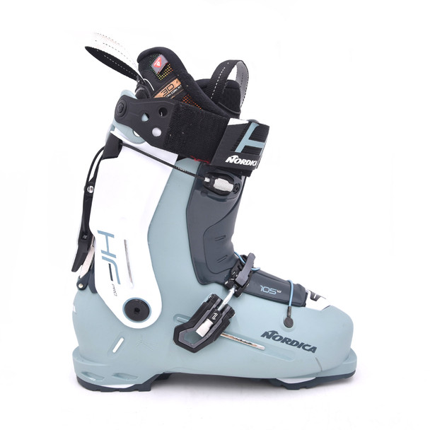product variation Open Box (Great condition, limited use): NORDICA Womens Hf Pro 105 W Gw Boots, Color: Geen/Black/White, Size: 27.5 (050J1100P36-27.5) image