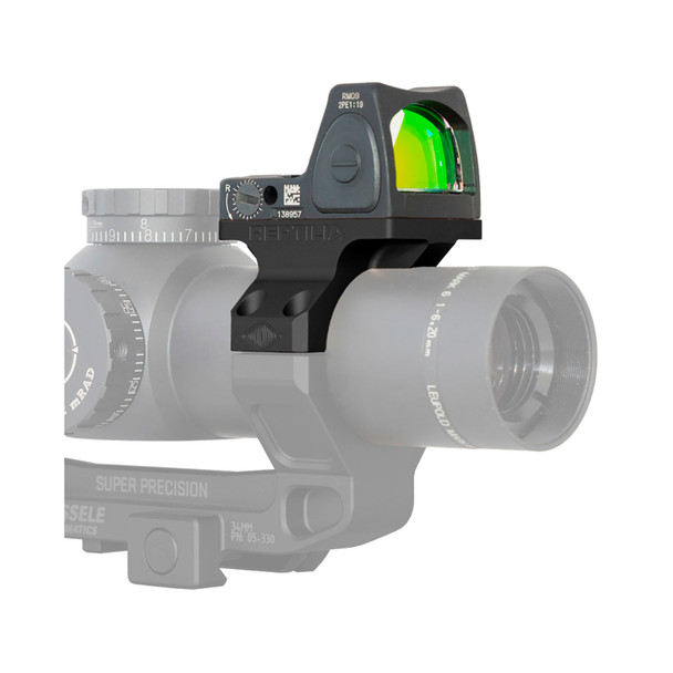 product variation REPTILIA ROF-90 34mm Anodized Black Optic Mount Fits Trijicon RMR (100-018) image