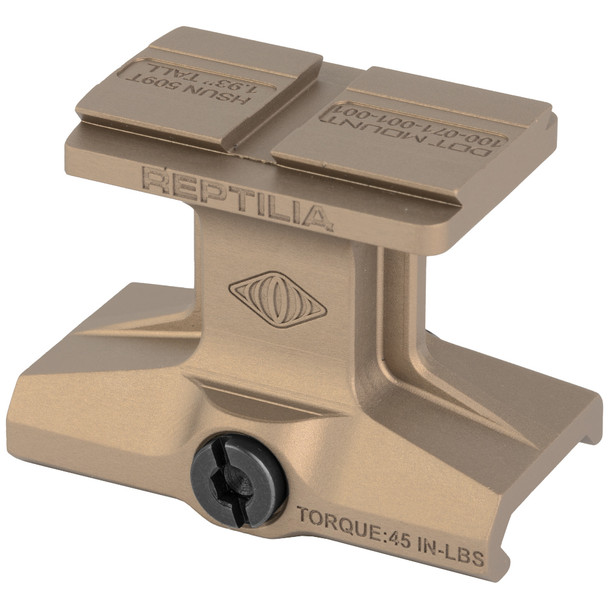 product variation REPTILIA DOT Mount 1.93in Height Anodized Flat Dark Earth For Holosun 509T (100-168) image
