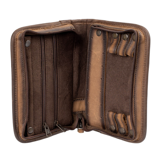 product variation STS Cowhide Kellie Multi Cowhide Jewelry Case (STS-30015) image