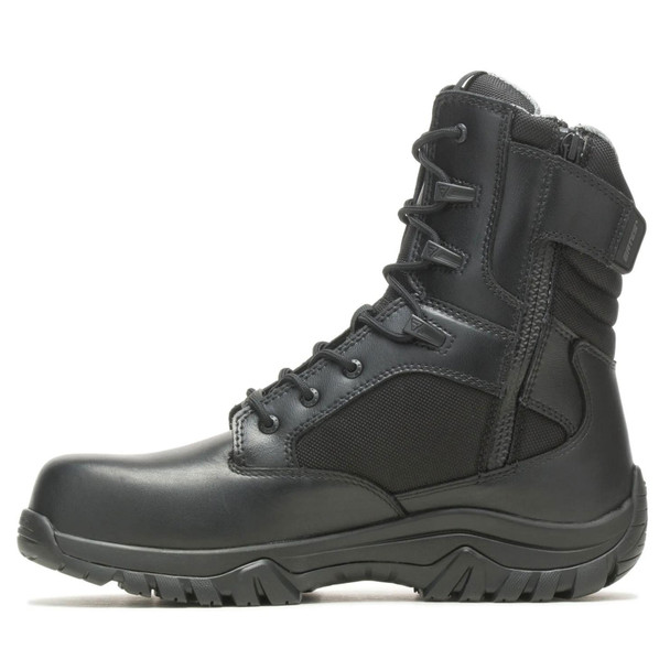 product variation BATES Men's GX X2 Tall Side Zip DRYGuard+ Carbon Nano Toe Black Boots (E03886) image
