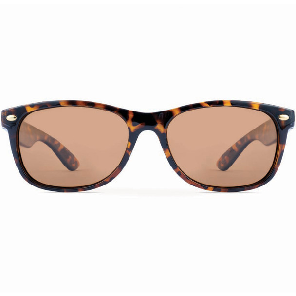 product variation OPTIC NERVE Unisex Cruzin' Shiny Tortoise Frame with Brown Lens Sunglasses (22680) image