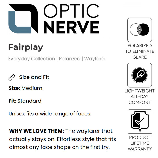 product variation OPTIC NERVE Unisex Fairplay Matte Crystal Blue/Pink Frame with Polarized Smoke Lens Pink Mirror Sunglasses (22767) image