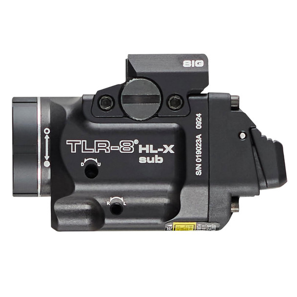 product variation STREAMLIGHT TLR-8 HL-X Sub USB Black Weapon Light with Red Laser for Sig Sauer P365/XL (69467) image