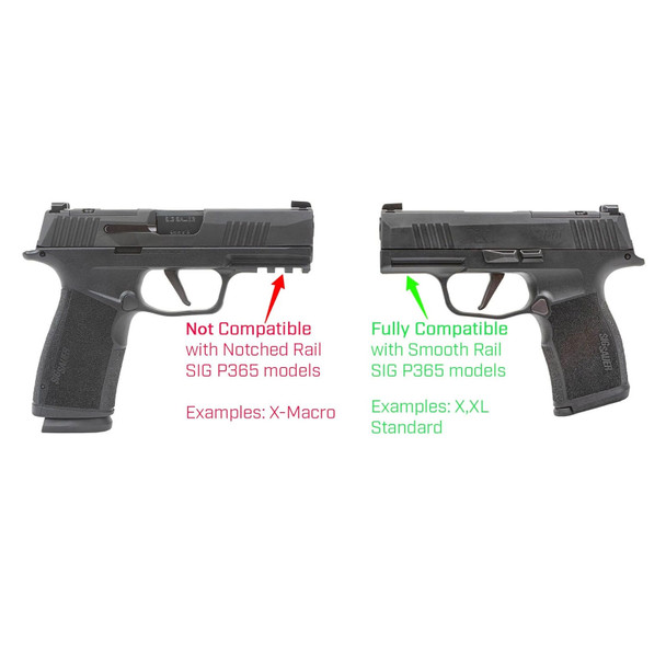 product variation STREAMLIGHT TLR-8 HL-X Sub USB Black Weapon Light with Red Laser for Sig Sauer P365/XL (69467) image