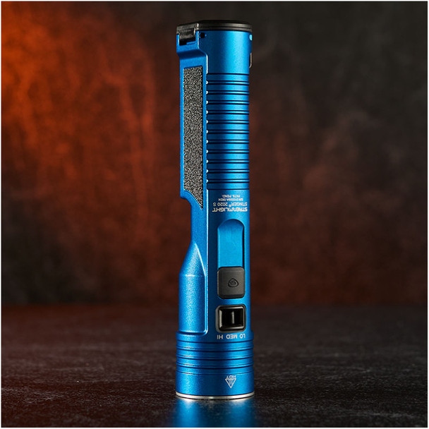product variation STREAMLIGHT Stinger 2020 S 2000 Lumens 120V AC/12V DC Blue Rechargeable Flashlight w/ PiggyBack Charger (78231) image