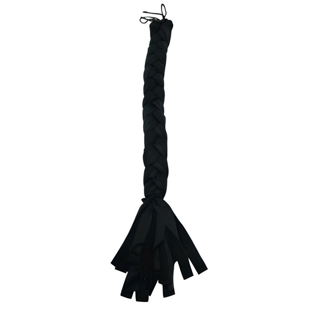 product variation PROFESSIONAL'S CHOICE Polar Fleece/Lycra Mix Black Tail Braid, Large (TBP-00498 BLACK) image
