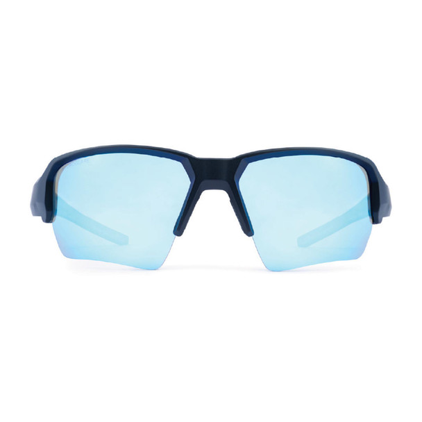 product variation OPTIC NERVE Unisex Durango Matte Black Sport Sunglasses with Hydroglare Polarized Smoke Lens Ice Blue Mirror (22869) image