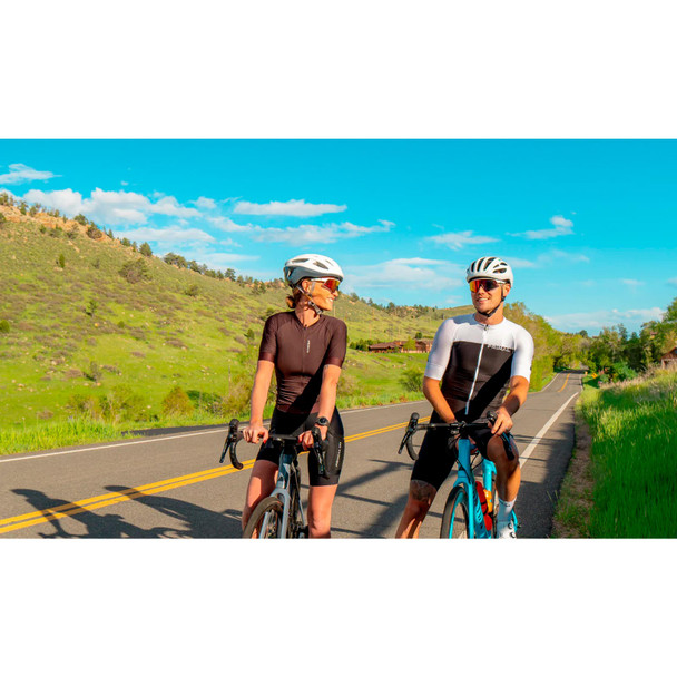 product variation OPTIC NERVE FixieAIR Shiny White with Smoke Lens Red Mirror Sunglasses (22799) image