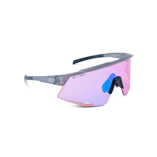 product variation OPTIC NERVE FixieAIR Crystal Gray with Rose Lens Blue Flash Mirror Sunglasses (22800) image