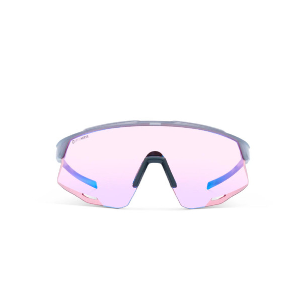 product variation OPTIC NERVE FixieAIR Crystal Gray with Rose Lens Blue Flash Mirror Sunglasses (22800) image