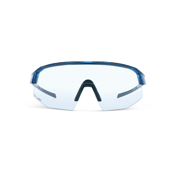 product variation OPTIC NERVE FixieSLICE Crystal Blue with Smoke Lens Silver Mirror Sunglasses (22808) image