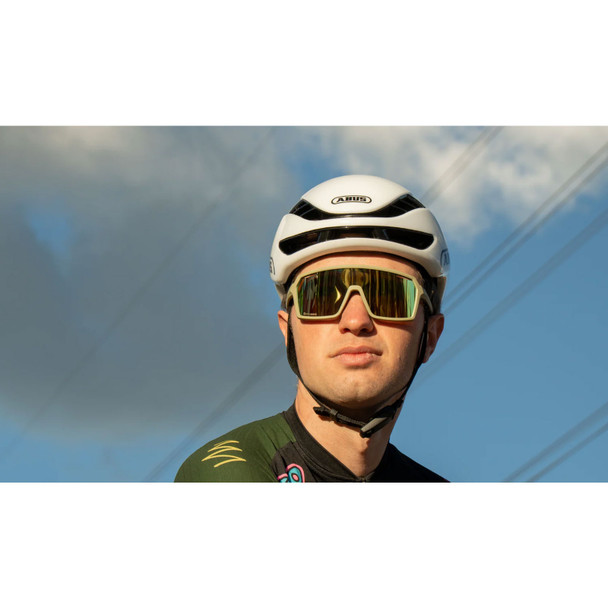 product variation OPTIC NERVE FixiePHENOM 2.0 Matte Green with Brown Lens Gold Mirror Sunglasses (22811) image