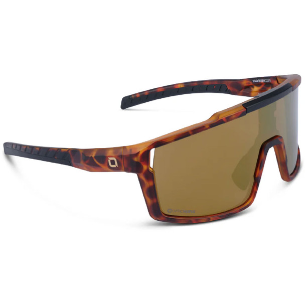 product variation OPTIC NERVE FixieRUSH Matte Tortoise with Brown Lens Gold Mirror Sunglasses (22815) image