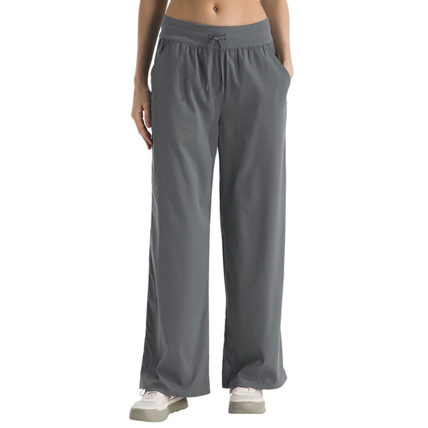 product variation THE NORTH FACE Women's Aphrodite Arise Wide Leg Smoked Pearl Regular Pants (NF0A8DPY0UZREG) image