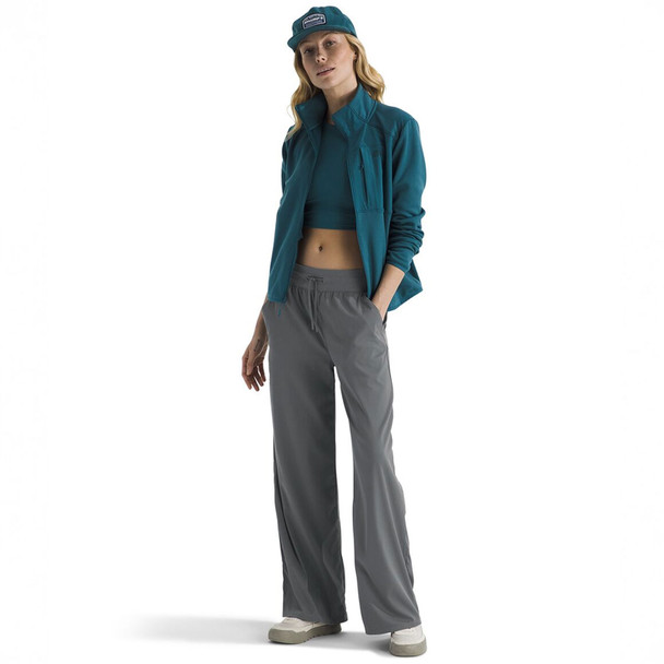 product variation THE NORTH FACE Women's Aphrodite Arise Wide Leg Smoked Pearl Regular Pants (NF0A8DPY0UZREG) image