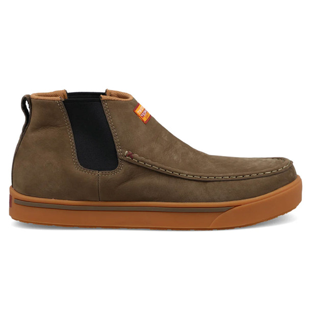 product variation TWISTED X Men's 4in Chelsea Kicks Shitake Work Boots (MCAN014) image