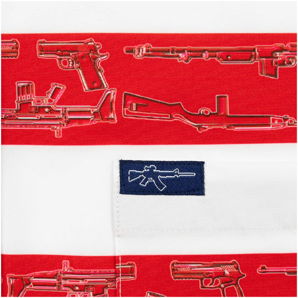 product variation RETRO RIFLE Men's Old Glory Button Down Shirt (67658691) image