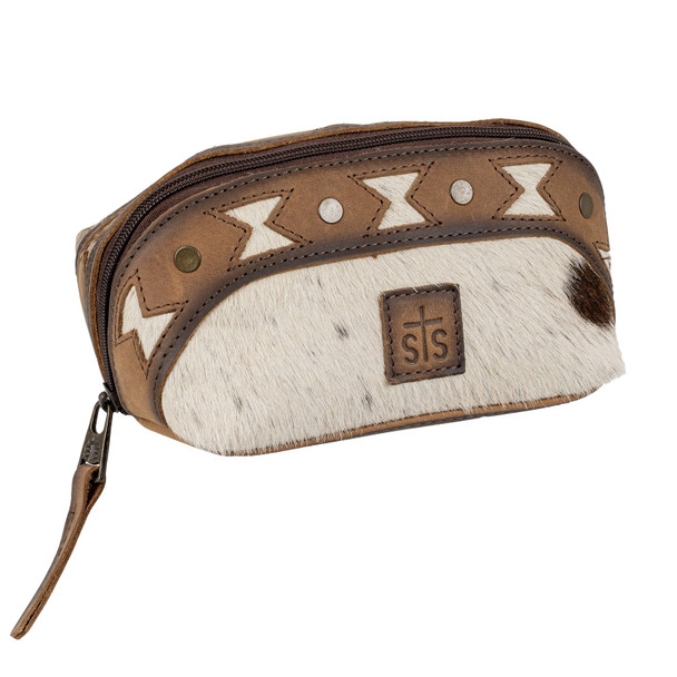 product variation STS RANCHWEAR Roswell Cowhide Belle Makeup Pouch (STS-32417) image