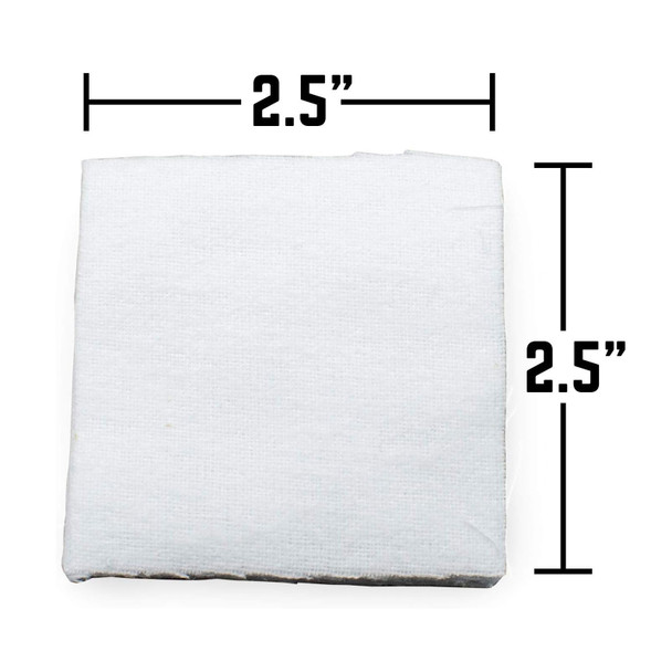 product variation SHOOTERS CHOICE 2.5in Cotton 100-Pack Gun Cleaning Patches (SHF-917-100) image