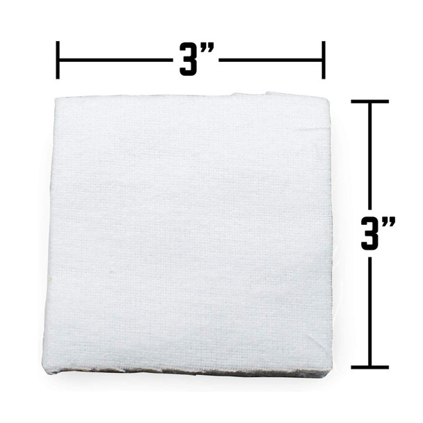 product variation SHOOTERS CHOICE 3in Cotton 100-Pack Gun Cleaning Patches (SHF-919SQ-100) image
