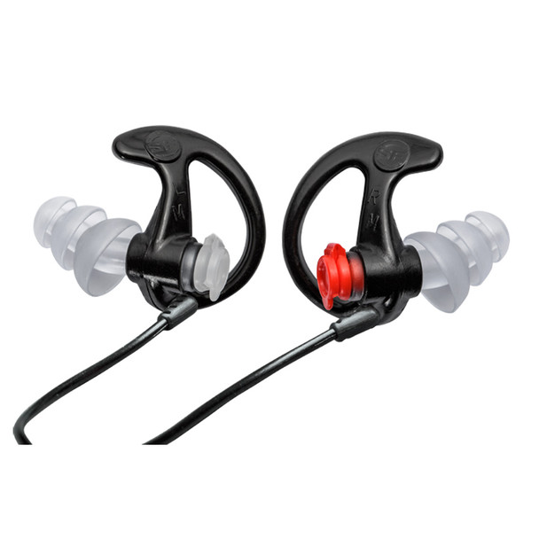 product variation SUREFIRE EP4 Sonic Defender Plus Medium Filtered Flanged Earplugs (EP4-BK-MPR) image