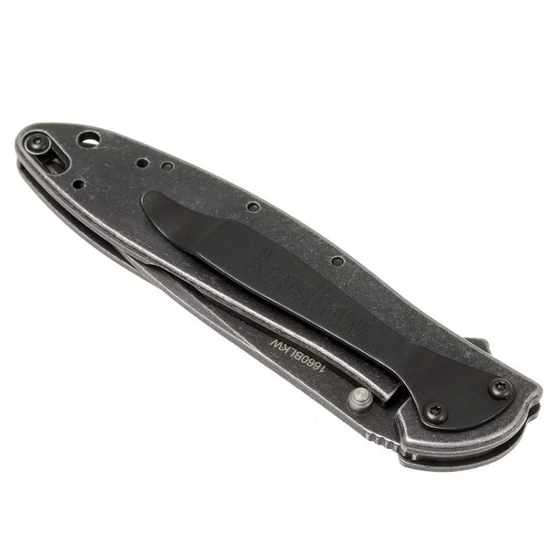 product variation KERSHAW Leek 3in Drop Point Folding Knife (1660BLKW) image