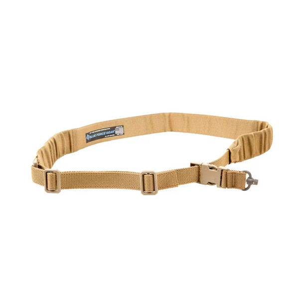 product variation BLUE FORCE UDC Padded Bungee 1 Point Push Button Adapter Coyote Brown Sling (UDC-200-BG-PB-CB) image