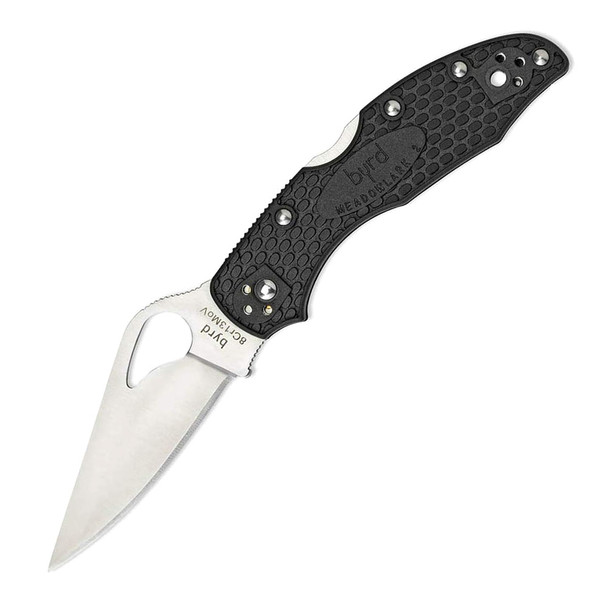 product variation SPYDERCO Meadowlark 2 Lightweight FRN Black Handle PlainEdge Folding Knife (BY04PBK2) image